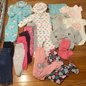 Baby Girls 18 mo. Lot- 17 Pieces
